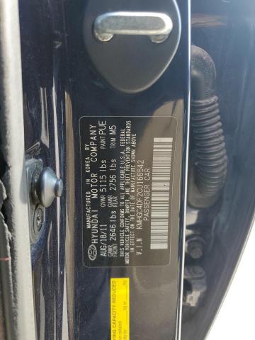 2012 HYUNDAI GENESIS 4.6L - KMHGC4DF2CU166542
