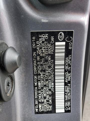 2017 LEXUS ES 300H JTHBW1GGXH2134674