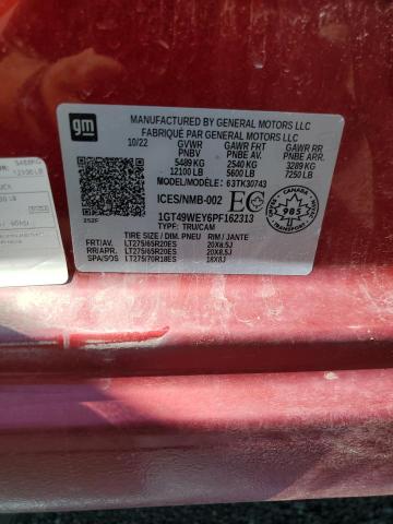 2023 GMC SIERRA K35 1GT49WEY6PF162313