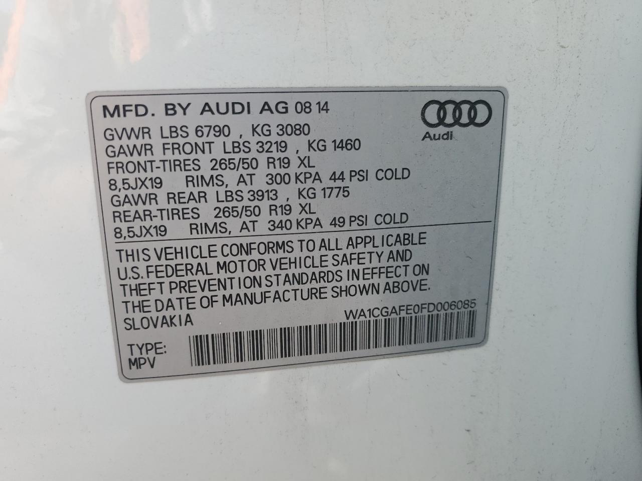 AUDI Q7 PREMIUM