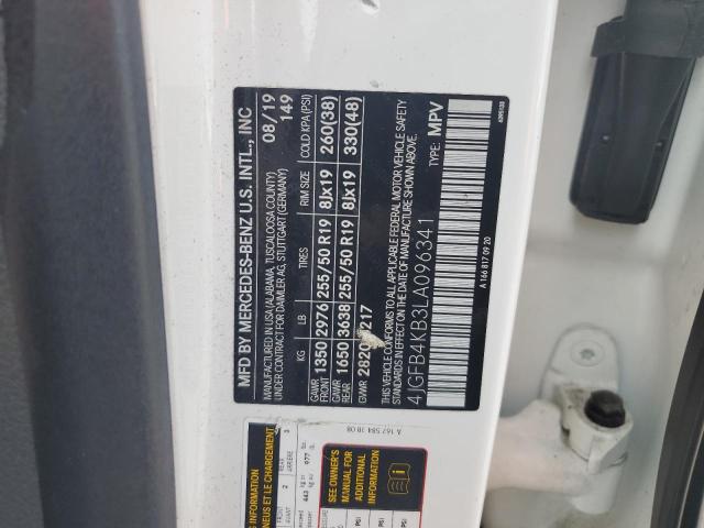 2020 MERCEDES-BENZ GLE 350 4M - 4JGFB4KB3LA096341