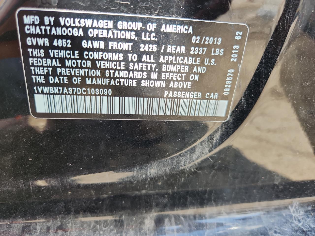 VOLKSWAGEN PASSAT SE