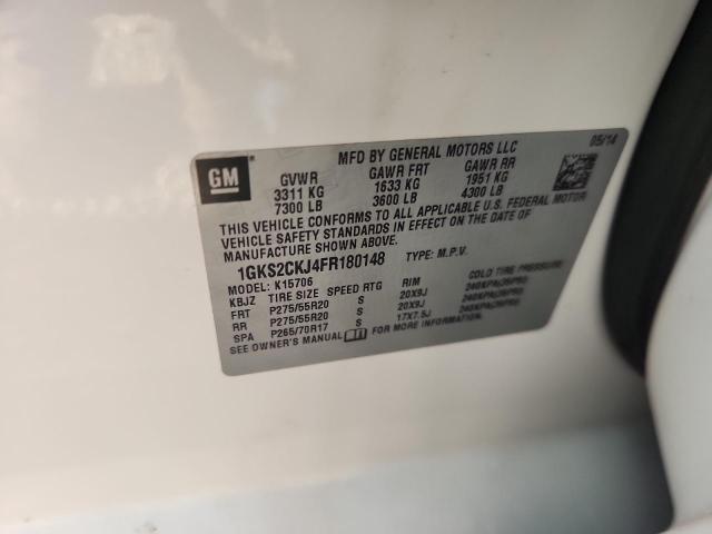 2015 GMC YUKON DENA 1GKS2CKJ4FR180148