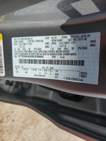 2024 FORD RANGER XLT 1FTER4GHXRLE58882