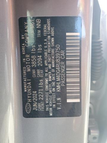 2024 HYUNDAI ELANTRA SE - KMHLM4DG4RU839750