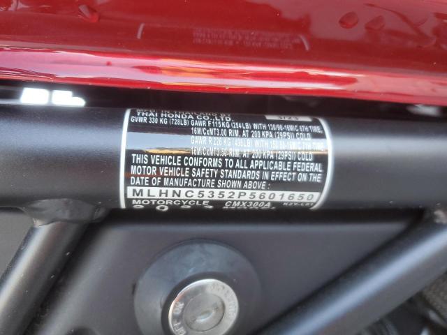 2023 HONDA CMX300 A MLHNC5352P5601650