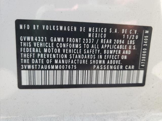 2021 VOLKSWAGEN GTI S 3VW6T7AU6MM007675