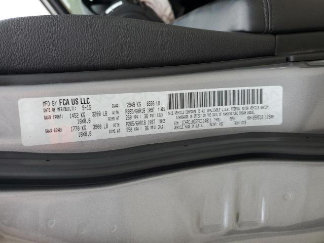2015 DODGE DURANGO SXT 1C4RDJAG7FC114811