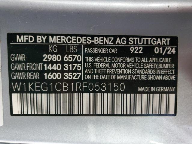 2024 MERCEDES-BENZ EQE SEDAN W1KEG1CB1RF053150