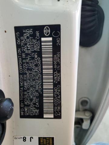 2015 TOYOTA PRIUS - JTDKN3DU2F0460469