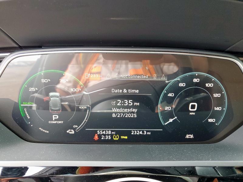 2019 AUDI E-TRON PRESTIGE WA1VAAGE3KB024014
