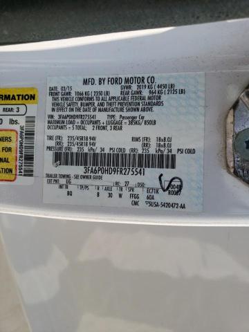 2015 FORD FUSION SE 3FA6P0HD9FR275541