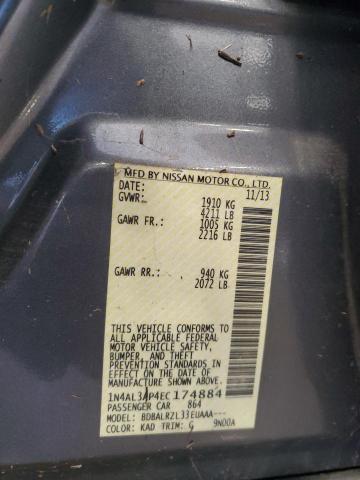2014 NISSAN ALTIMA 2.5 - 1N4AL3AP4EC174884