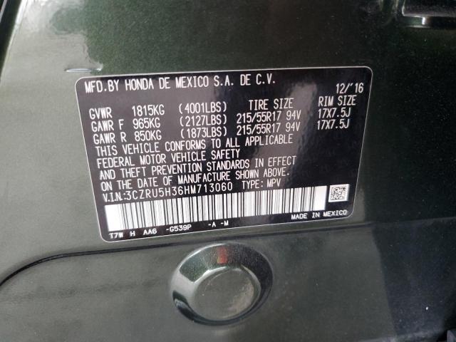 2017 HONDA HR-V LX 3CZRU5H36HM713060