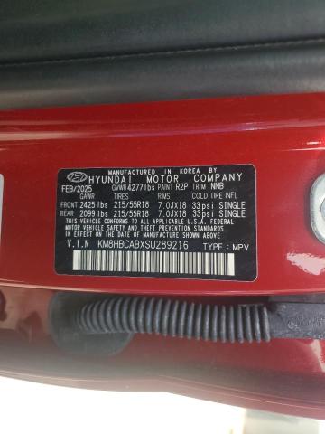 2025 HYUNDAI KONA SEL KM8HBCABXSU289216