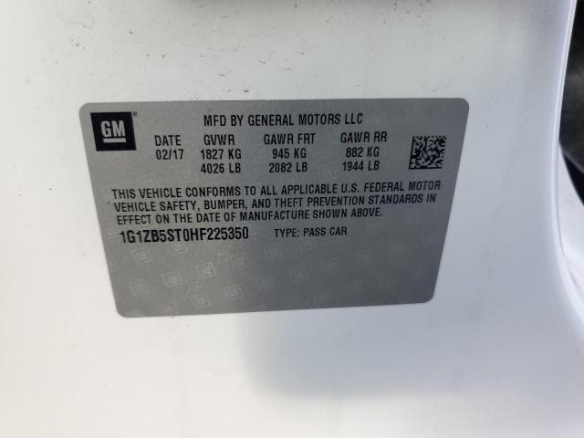 2017 CHEVROLET MALIBU LS 1G1ZB5ST0HF225350