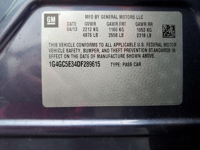 2013 BUICK LACROSSE - 1G4GC5E34DF289615