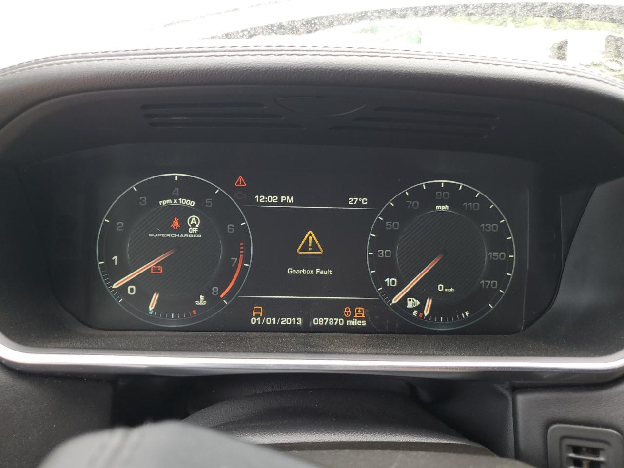 LAND ROVER RANGE ROVER SUPERCHARGED