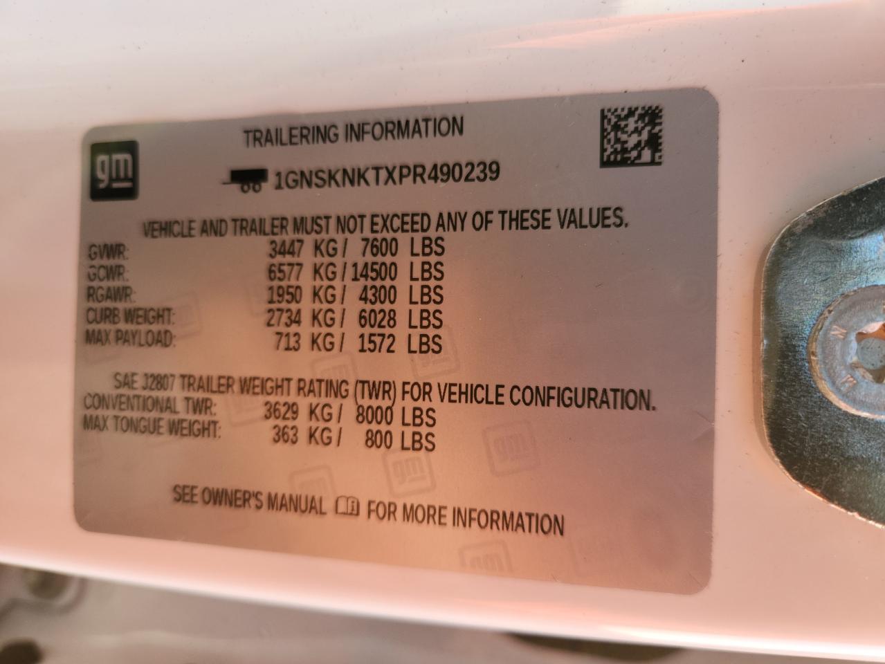 CHEVROLET TAHOE K1500 LT