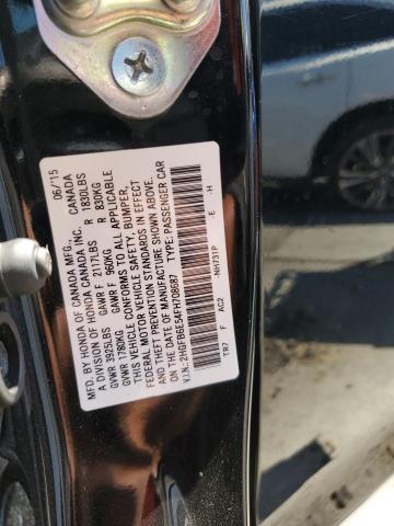 2015 HONDA CIVIC SI 2HGFB6E54FH708687