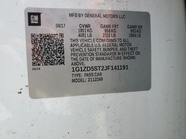 2018 CHEVROLET MALIBU LT #3258847797