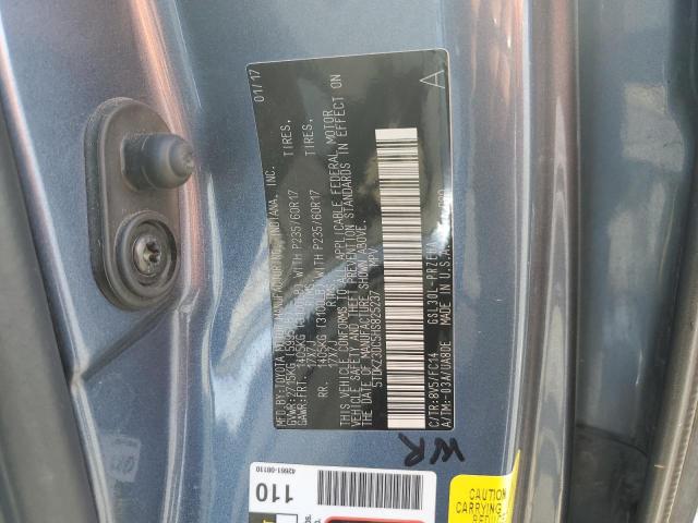 2017 TOYOTA SIENNA LE 5TDKZ3DC5HS825237