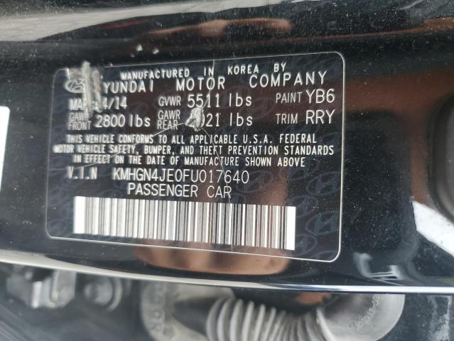 2015 HYUNDAI GENESIS 3. KMHGN4JE0FU017640