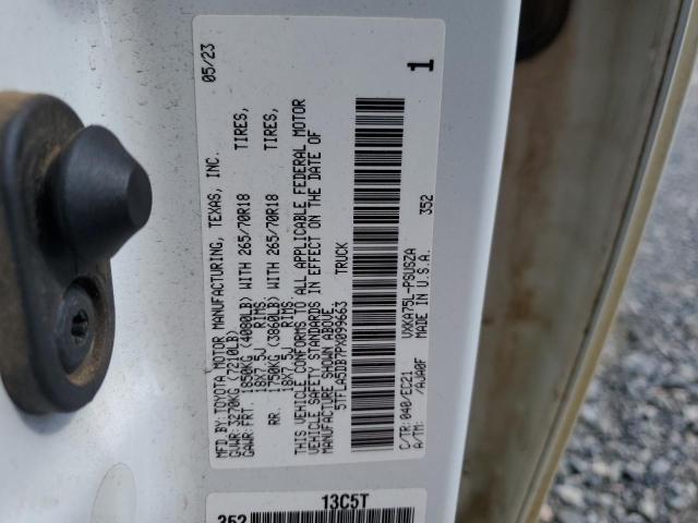 2023 TOYOTA TUNDRA CRE 5TFLA5DB7PX099663