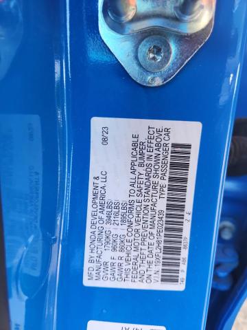 2023 HONDA CIVIC SPORT - 19XFL2H81PE023439