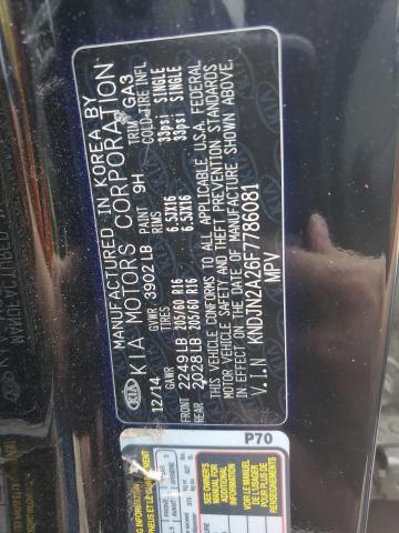 2015 KIA SOUL - KNDJN2A26F7786081