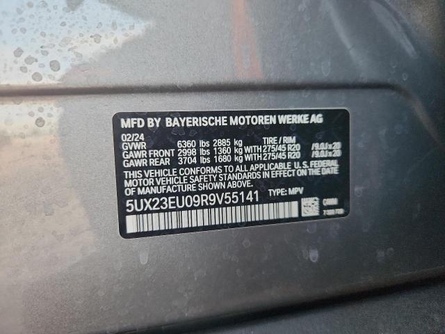 2024 BMW X5 XDRIVE40I #3310610292