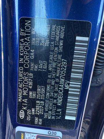 2021 KIA SELTOS S KNDEUCAAXM7052297