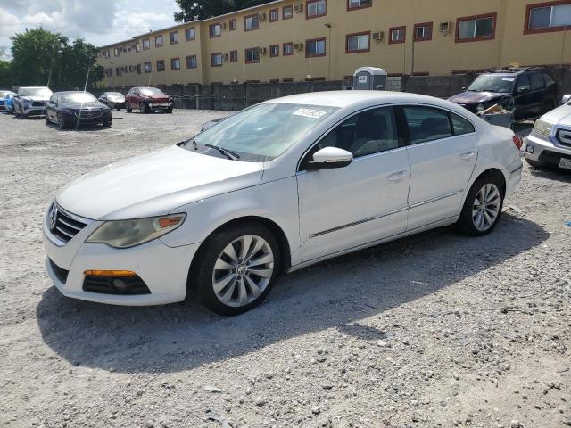 2010 Volkswagen Cc Sport white sedan gas WVWML7AN0AE517220 photo #1