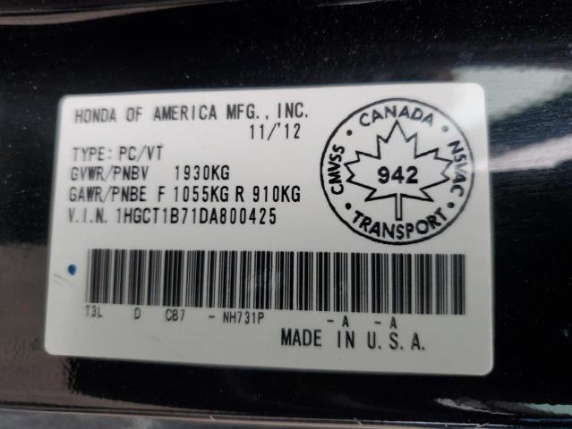 2013 HONDA ACCORD EX - 1HGCT1B71DA800425