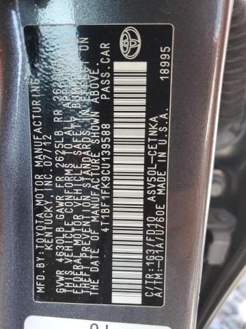 2012 TOYOTA CAMRY BASE #3259552099