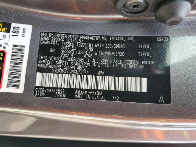 2021 TOYOTA SIENNA XSE 5TDXRKEC2MS073084