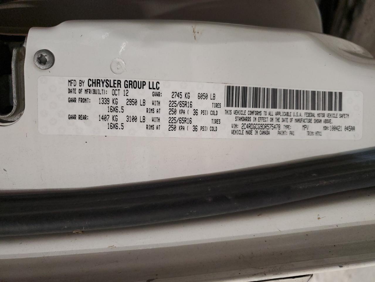 DODGE GRAND CARAVAN SXT