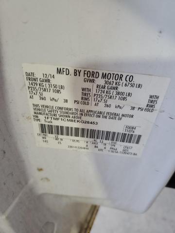 2014 FORD F150 - 1FTMF1CM8EKG28453