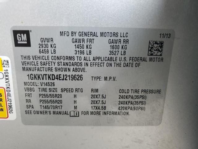 2014 GMC ACADIA DEN - 1GKKVTKD4EJ219626