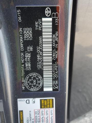 2015 TOYOTA PRIUS V JTDZN3EU8FJ033885