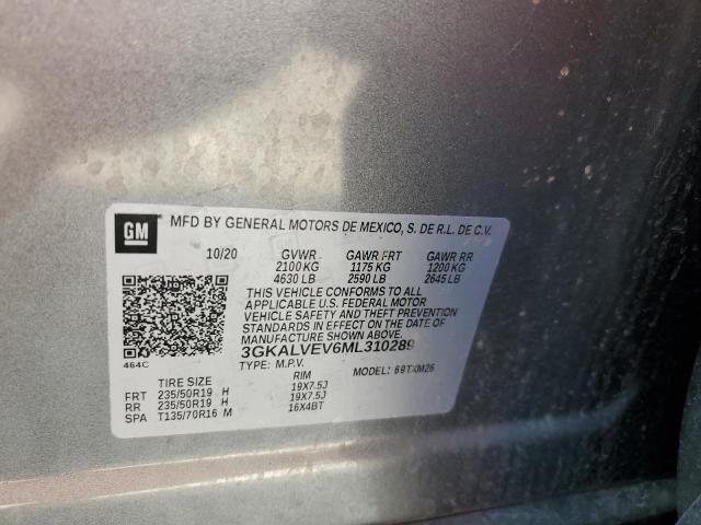 2021 GMC TERRAIN SL 3GKALVEV6ML310289