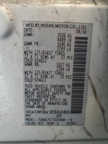 2016 NISSAN ROGUE S - 5N1AT2MT8GC896080
