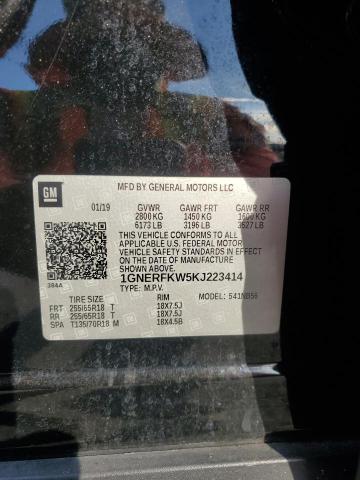 2019 CHEVROLET TRAVERSE LS 1GNERFKW5KJ223414