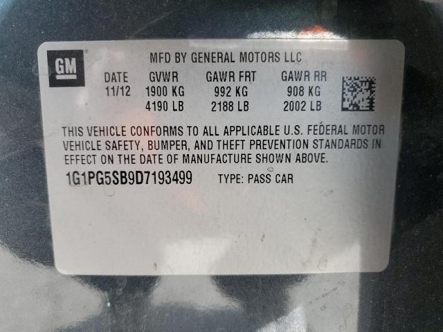 2013 CHEVROLET CRUZE LTZ - 1G1PG5SB9D7193499