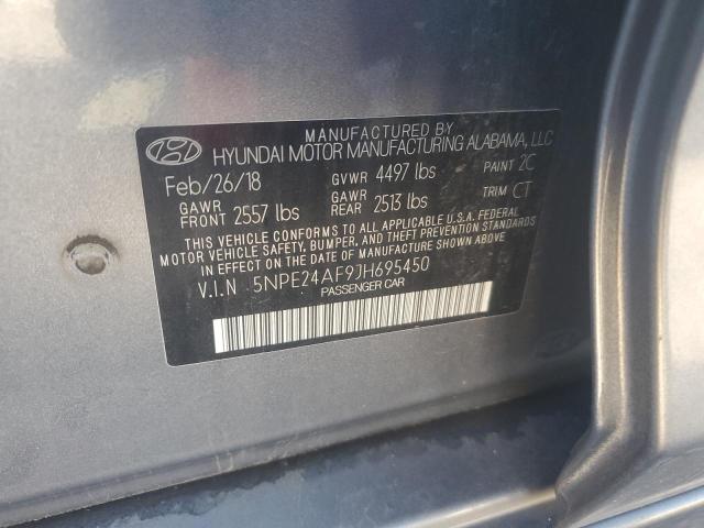2018 HYUNDAI SONATA SE 5NPE24AF9JH695450