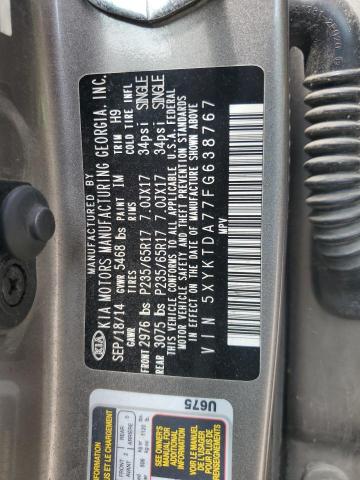 2015 KIA SORENTO LX - 5XYKTDA77FG638767