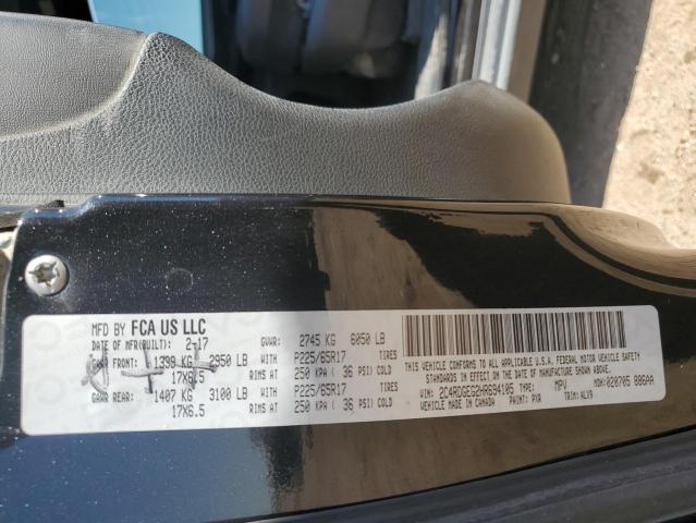 2017 DODGE GRAND CARA 2C4RDGEG2HR694105