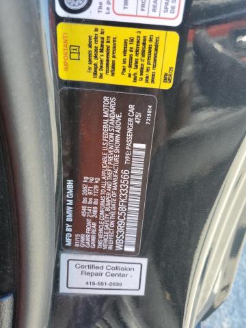 2015 BMW M4 WBS3R9C58FK333566
