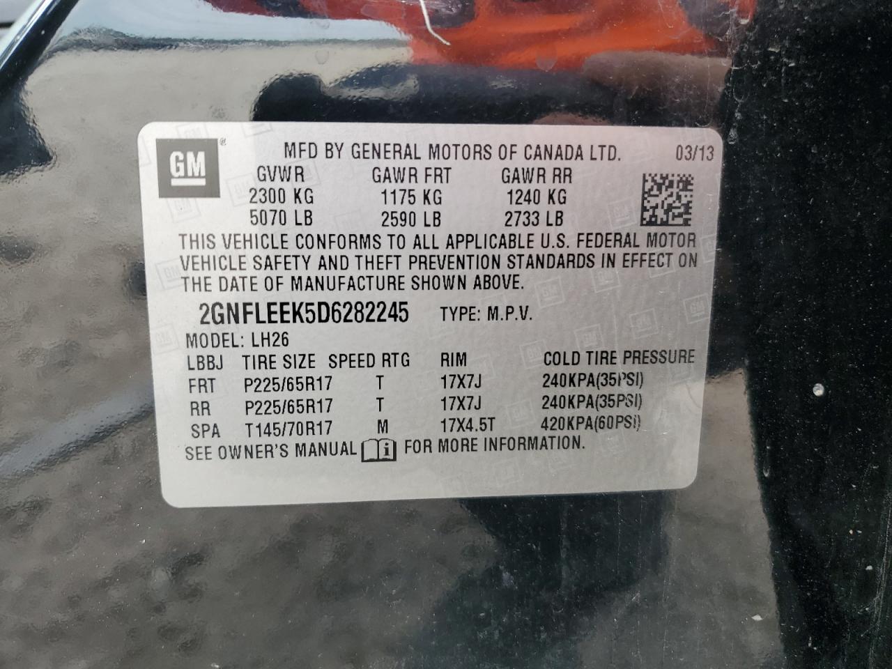 CHEVROLET EQUINOX LT