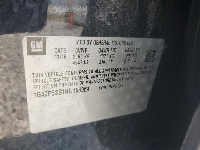 2017 BUICK LACROSSE E 1G4ZP5SS1HU168969